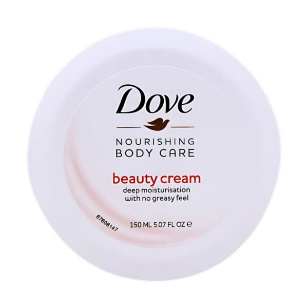 Dove Nourishing Beauty Cream - Lightweight, hydrating cream for soft, smooth skin.