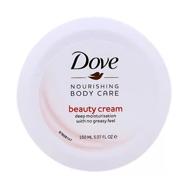 Dove Nourishing Beauty Cream - Lightweight, hydrating cream for soft, smooth skin.