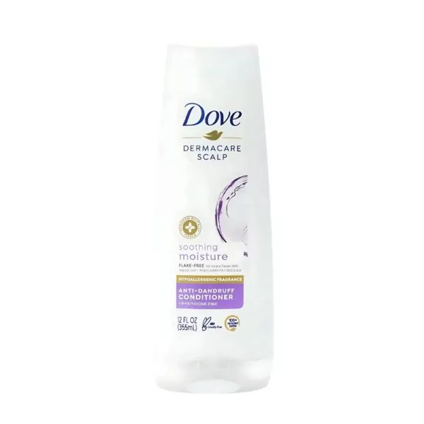 Dove Soothing Moisture Conditioner - Nourishing and anti-dandruff formula for flake-free, smooth hair.