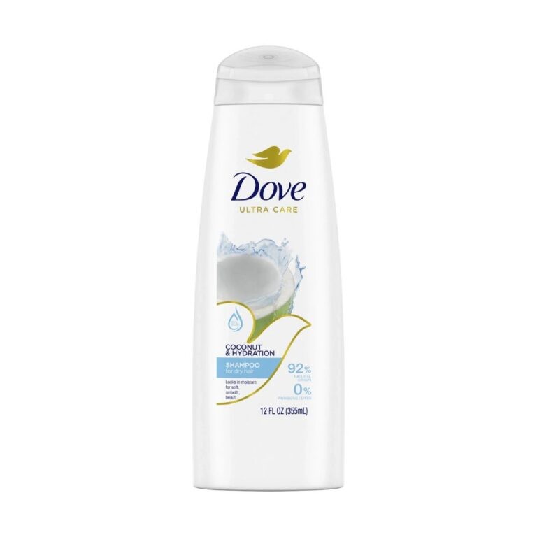 Dove Ultra Care Coconut Hydration Shampoo – 355Ml Bottle For Soft, Hydrated, And Refreshed Hair.