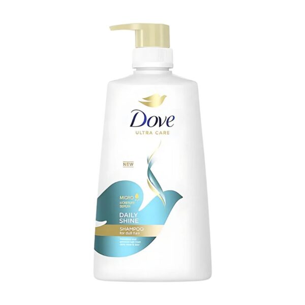 Dove Ultra Care Daily Shine Shampoo - Hydrating and nourishing shampoo for shiny, healthy hair.