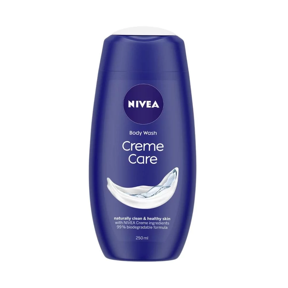 Nivea Creme Care Shower Cream 250Ml – Gentle Cleansing And Moisturizing Shower Cream For Soft, Smooth Skin.