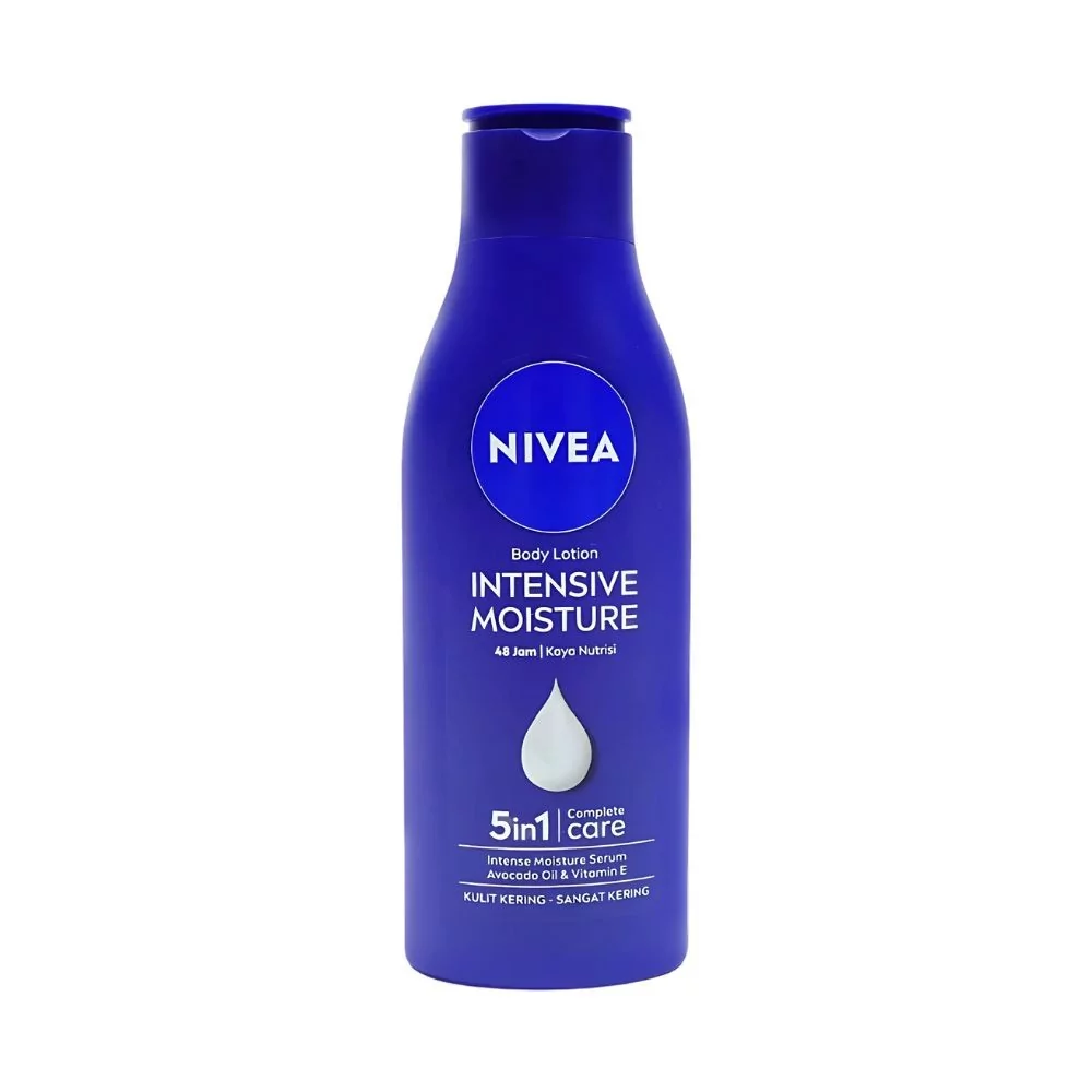 Nivea Intensive Moisture Body Lotion 190Ml With Almond Oil And Vitamin E For Dry Skin.