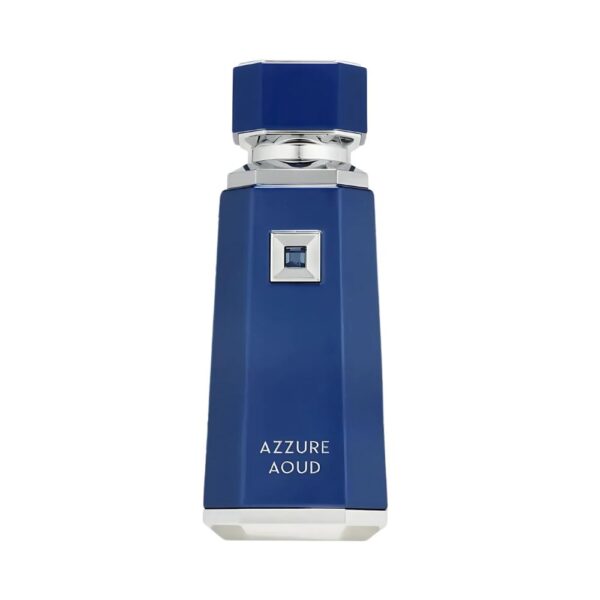 French Avenue Azzure Oud EDP – Bold men’s perfume with saffron, oud, and leather for a rich, warm scent.