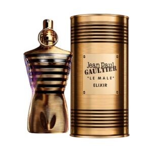 Jean Paul Gaultier Le Male Elixir Parfum – Men’s Perfume With Lavender, Vanilla, And Honey For A Sweet, Warm Scent.