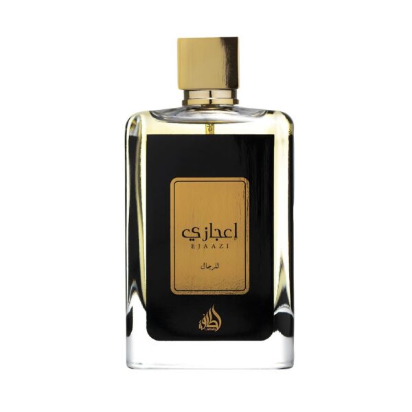 Lattafa Ejaazi Perfume EDP Unisex 100ml – Bold citrus and sandalwood fragrance, long-lasting and musky.