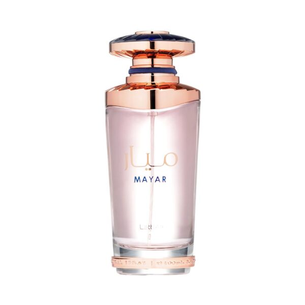 Lattafa Mayar Perfume EDP Women 100ml – A fruity and floral fragrance with raspberry, rose, and patchouli.