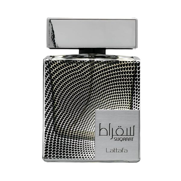 Lattafa Suqraat Perfume EDP Men 100ml – Fresh citrus, lavender, and musk fragrance, long-lasting and modern.