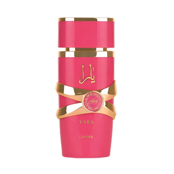 Lattafa Yara Candy – Women’s perfume with strawberry, vanilla, and musk for a sweet, fruity scent.