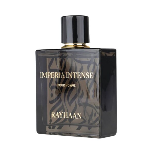 Rayhaan Imperia Intense EDP - Bold men’s perfume with star anise, lavender, and cashmere wood for all-day freshness.