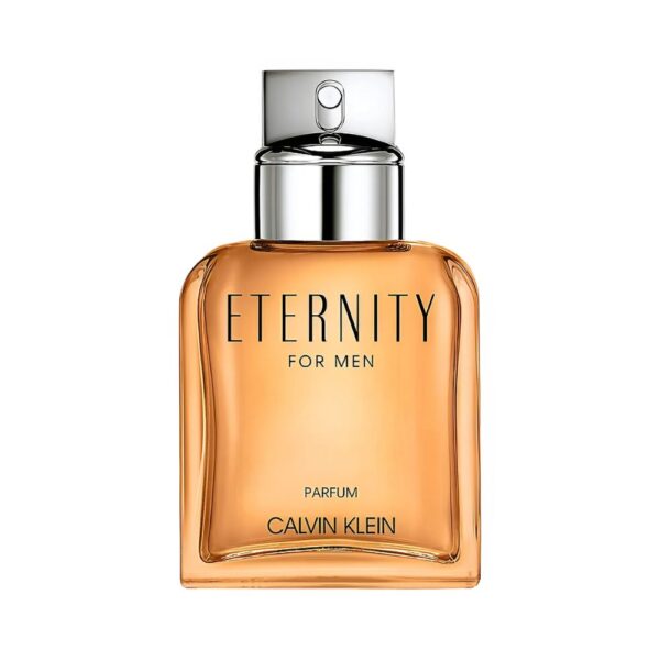 Calvin Klein Eternity Parfum – Men’s perfume with lavender, rum, and vanilla for a warm, woody scent.