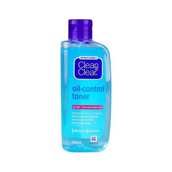 Clean & Clear Oil Control Toner – Daily face toner with salicylic acid for oily and sensitive skin.