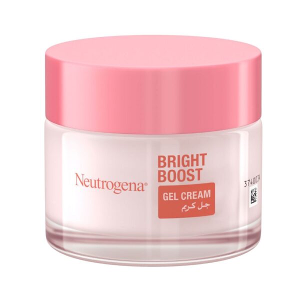 Neutrogena Bright Boost Gel Cream – Brightens skin, removes dark spots, and makes skin smooth and glowing.