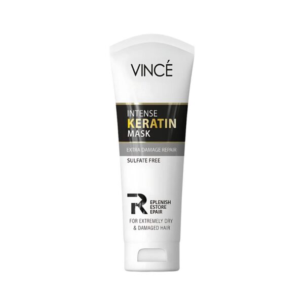 Vince Intense Keratin Mask – Deep repair hair mask to make dry, damaged hair soft, smooth, and shiny.