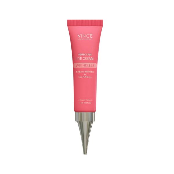 Vince Perfect 30s Eye Cream – Hydrates, firms & reduces wrinkles for youthful eyes.