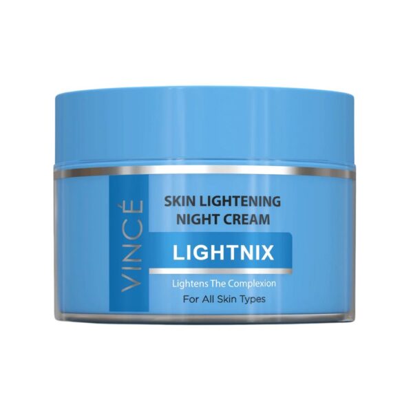 Vince Skin Lightening Night Cream – Night cream with licorice, alpha arbutin & shea butter for smooth glowing skin.