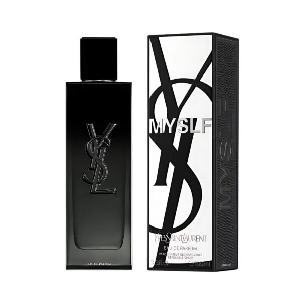 Yves Saint Laurent MYSLF – Men’s perfume with bergamot, orange blossom, and patchouli for a fresh, woody scent.